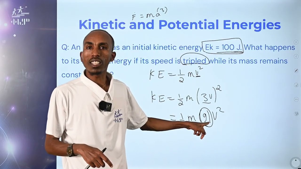 4.5. Kinetic and Potential Energies part 1 : Physics Grade 9
