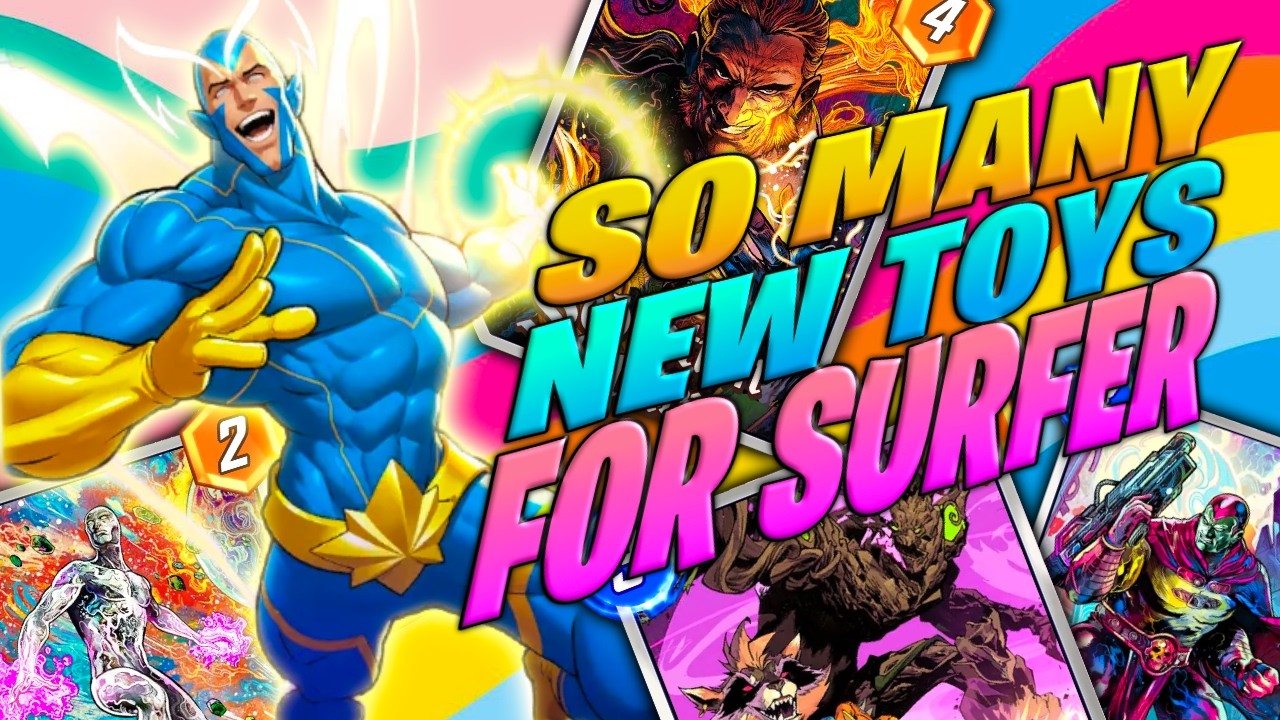 So Many Cards for Silver Surfer! - Marvel Snap - Silver Surfer Starhawk Deck