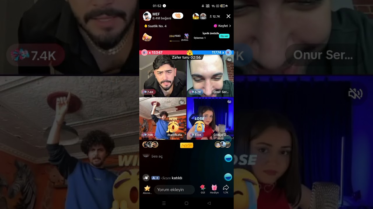 🤩😱MARUL,ONUR,MEF,GÖKÇE🤨FULL KESİNTİSİZ YAYIN🤯|01.12.2023|