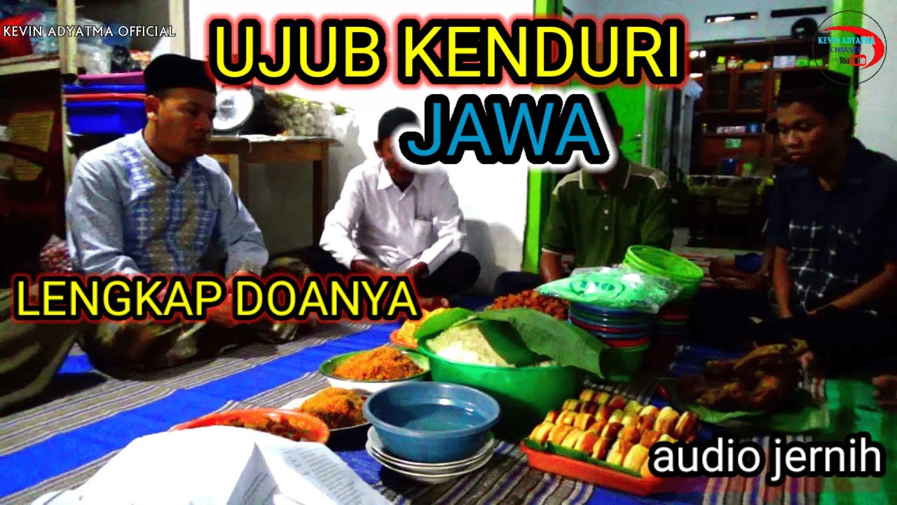 UJUB KENDURI BAHASA JAWA