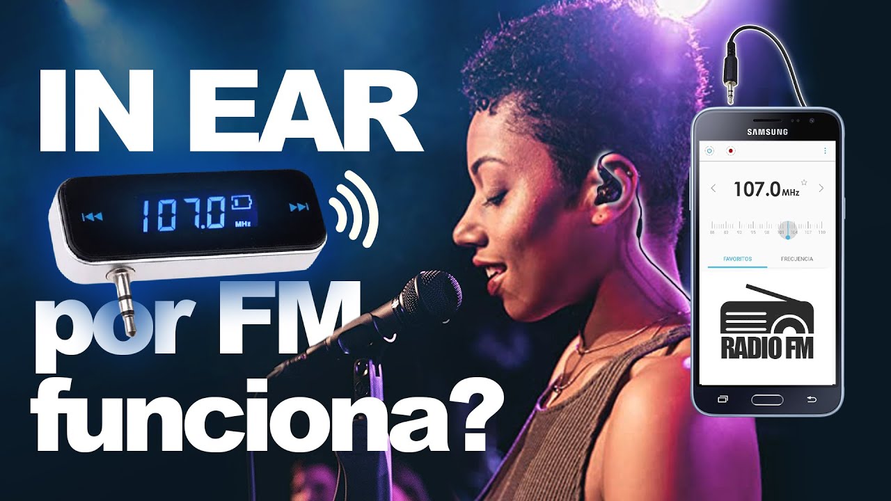 Monitoreo IN EAR con Tu Celular por RADIO FM | GRATIS Y SIN LATENCIA