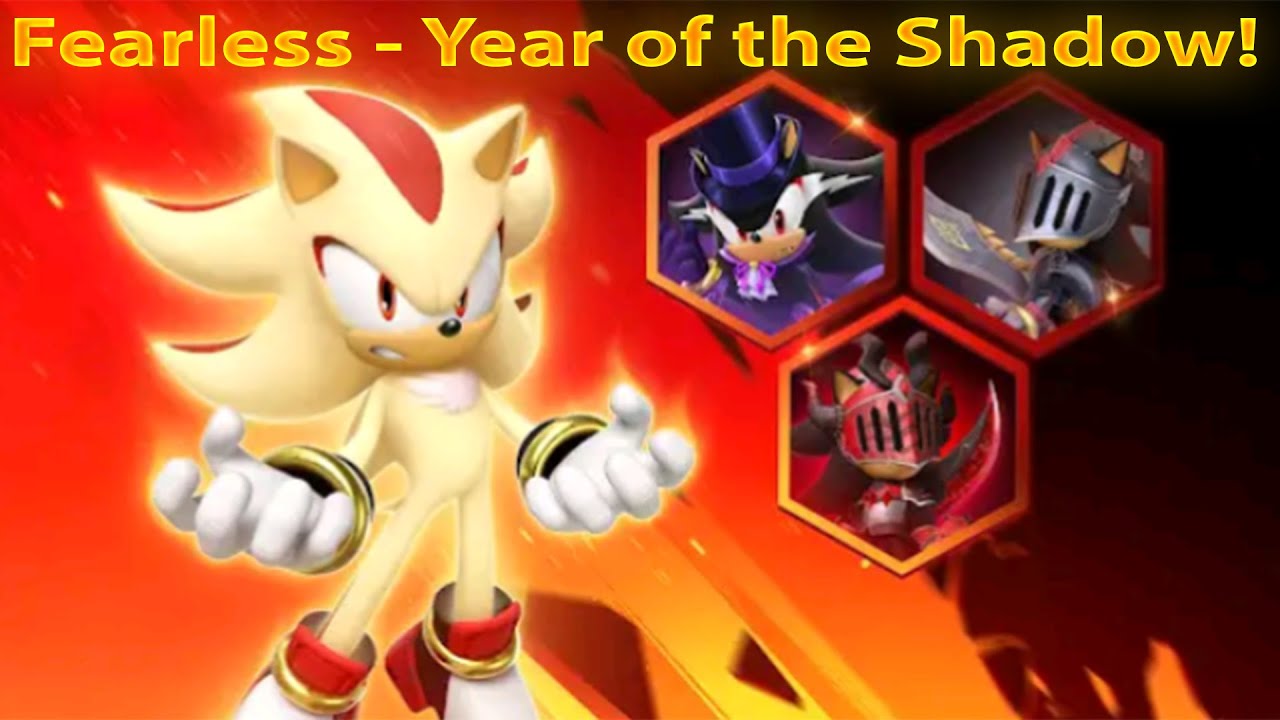 Sonic Forces Fearless Year of the Shadow New Event UpdateAll Shadow - Dj Vector Punk Zazz Bonus