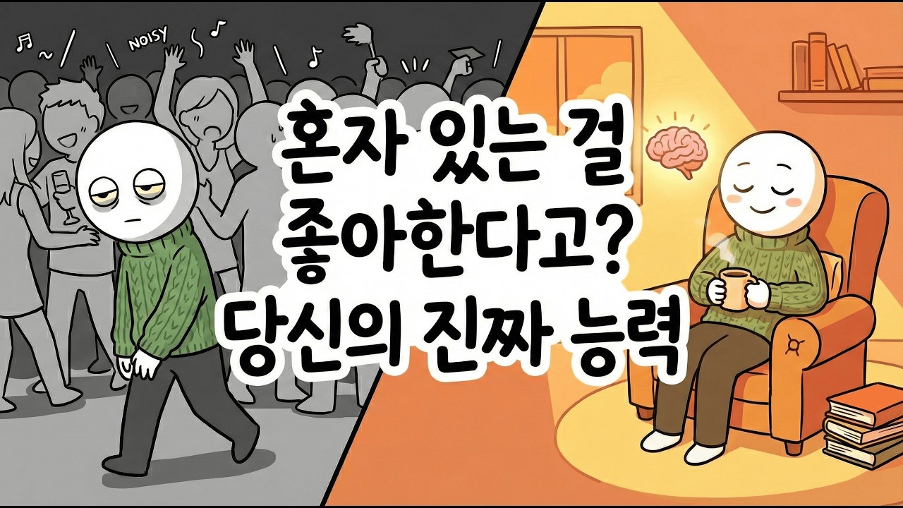 혼자 있는 시간을 즐길 때 뇌에서 벌어지는 놀라운 일