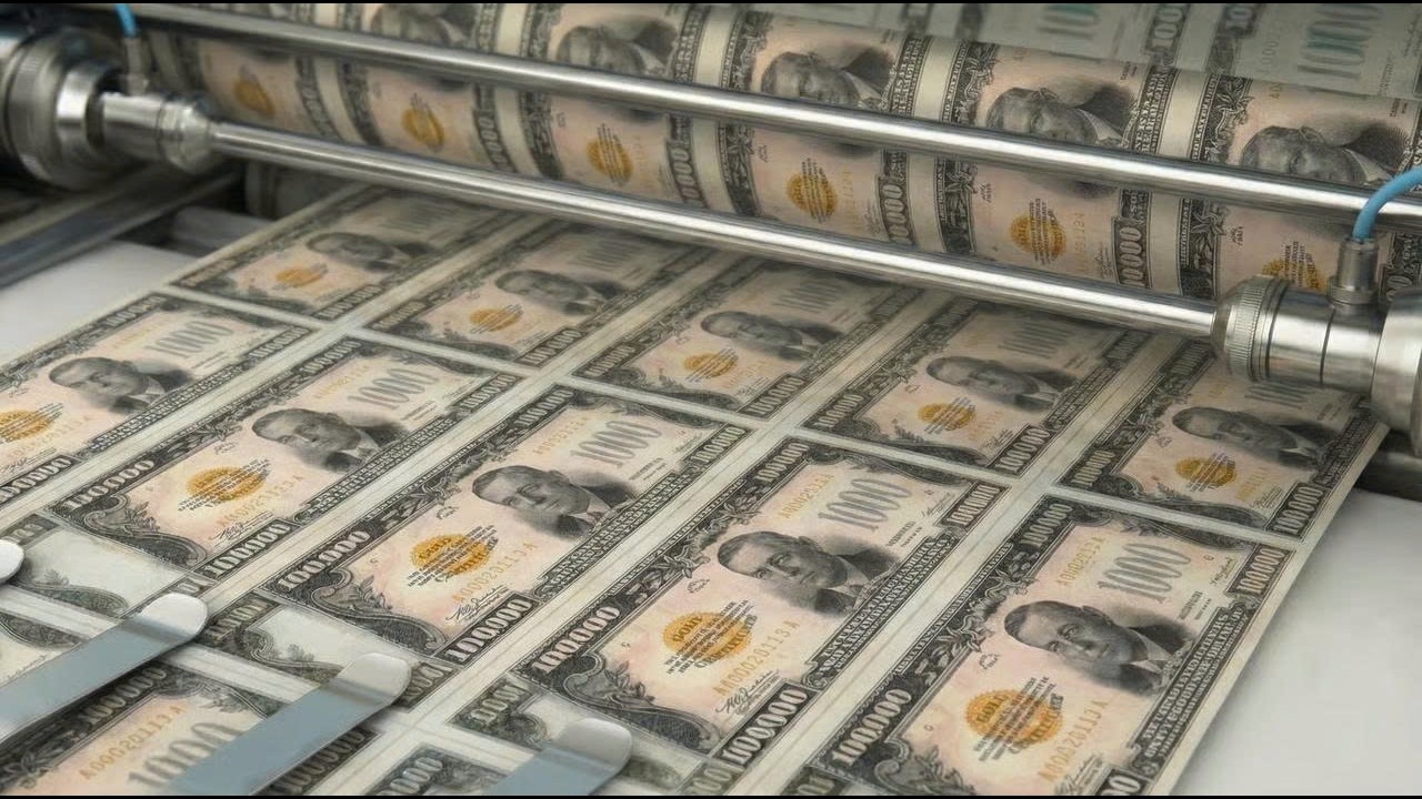 Inside the Dollar Factory: Why US Currency Is Actually Made of Cotton (Full Process)