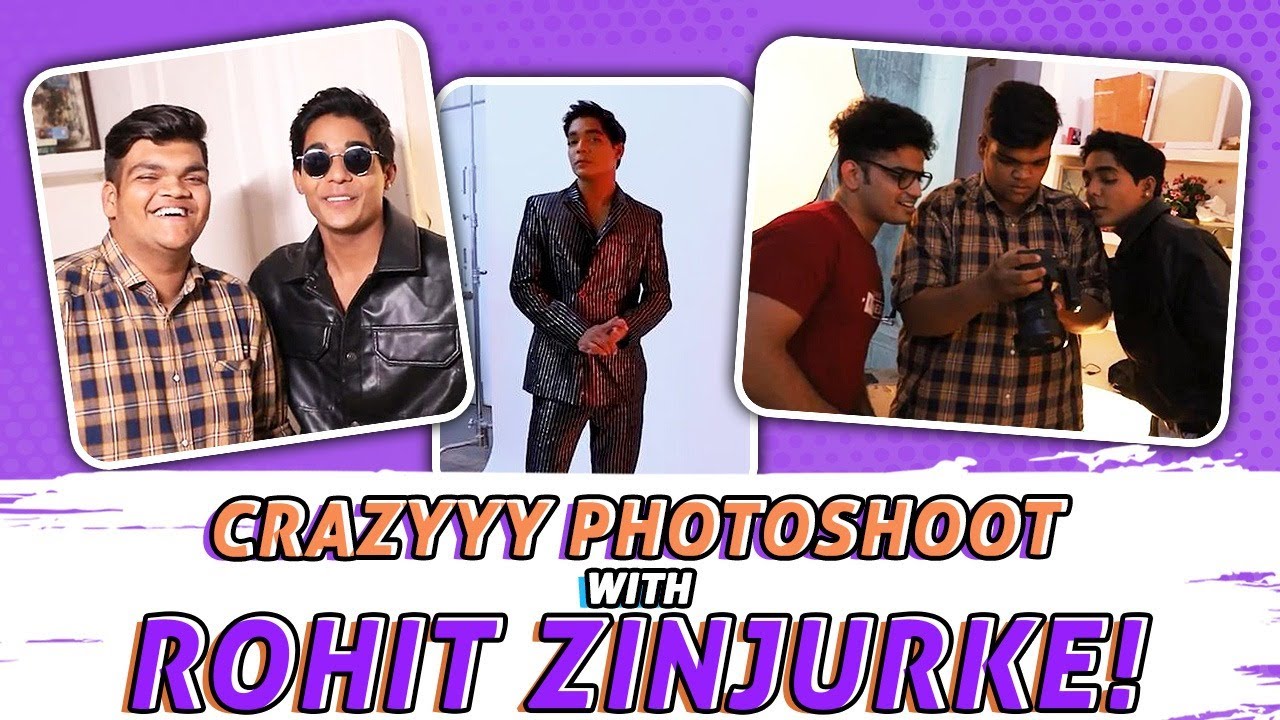 Rohit Zinjurke Photoshoot | BTS | Rohit Zinjurke | Smile Please