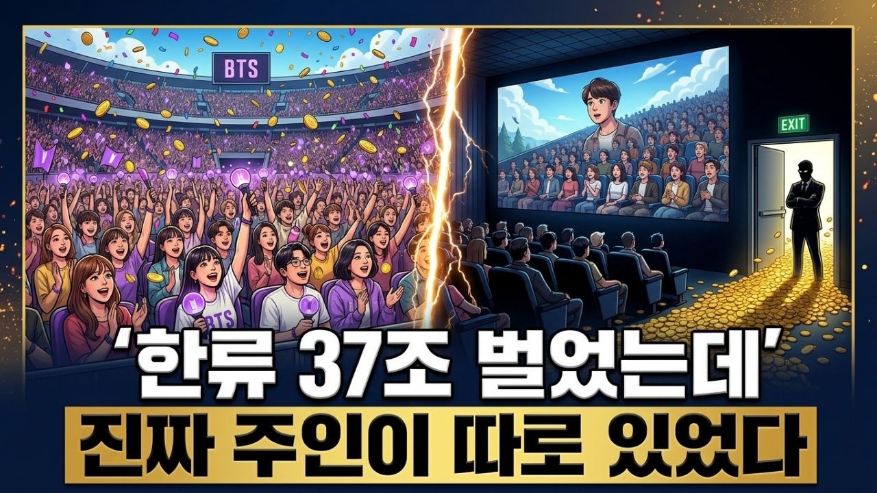 오스카·그래미를 싹쓸이한 K-팝인데 한국이 번 돈은… 왜 0원에 가까울까