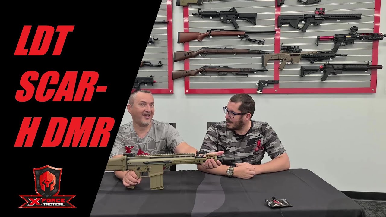 LDT SCAR-H DMR Gel blaster by X-Force Tactical