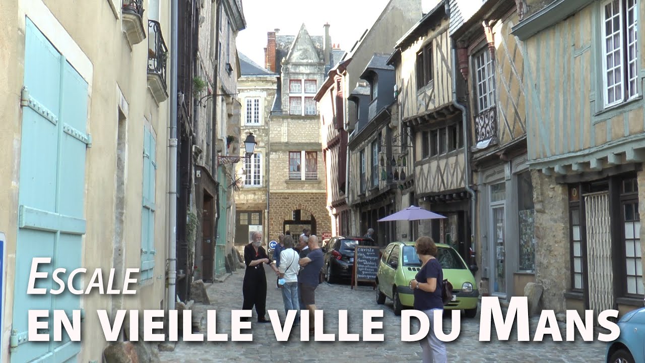 TOURISME FLUVIAL : Escale en vieille ville du Mans