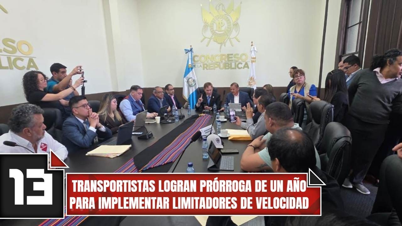 Transportistas logran prórroga de un año para implementar limitadores de velocidad