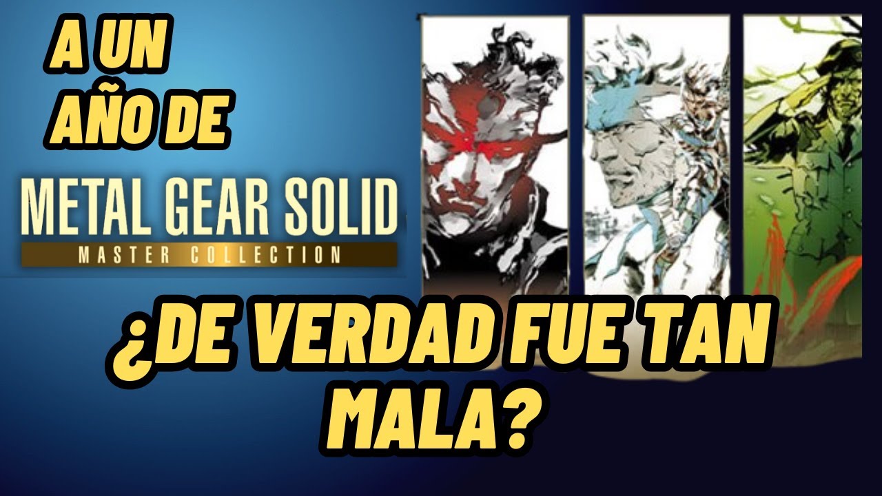 Mi experiencia y opinión de la MASTER COLLECTION de MGS