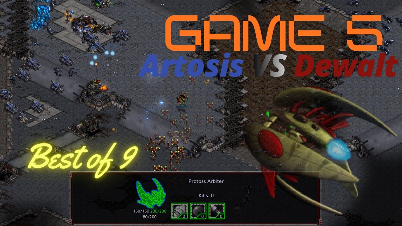 Artosis против Dewalt - Игра 5 - Серия до 9 побед!