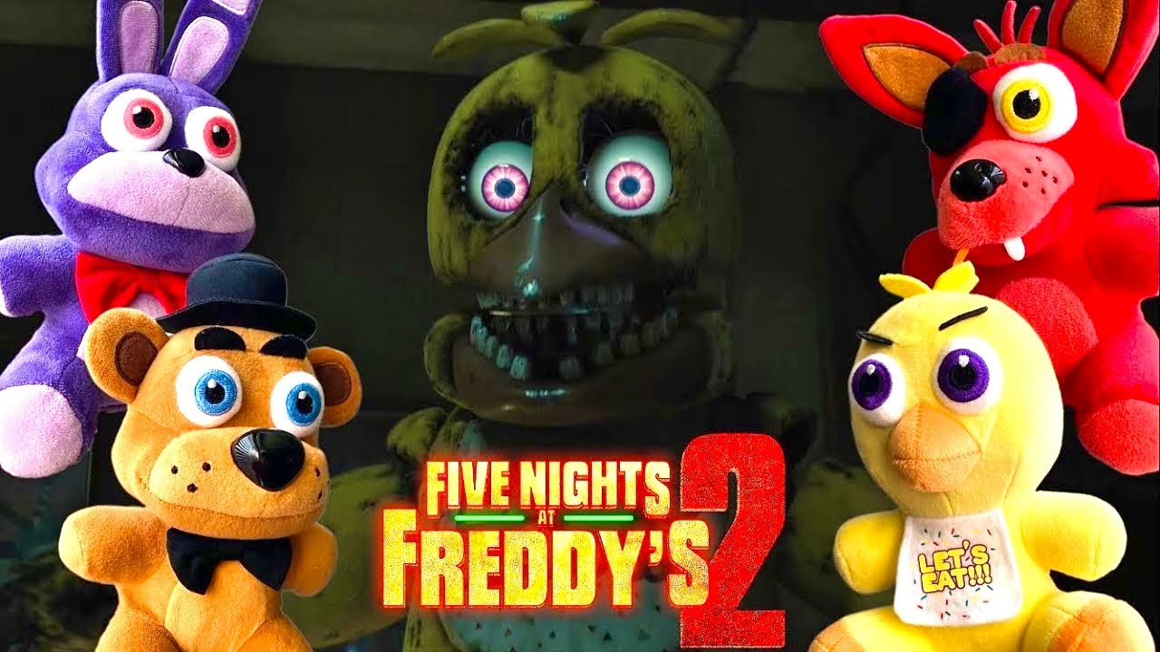Реакция банды FNAF на официальный трейлер Five Nights at Freddy’s 2!
