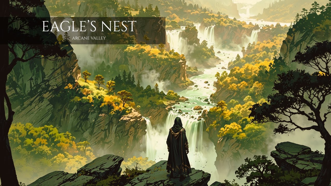 Fantasy Music for Focus & Creative Writing | Eagle's Nest