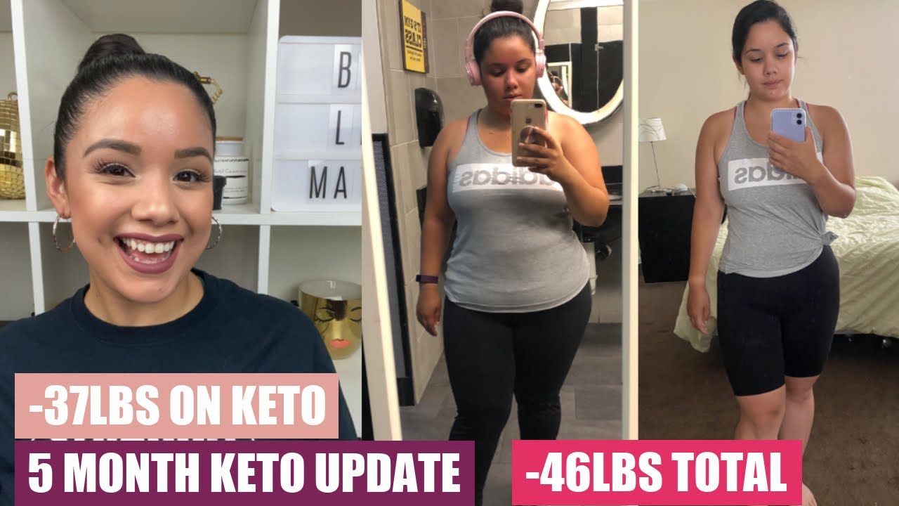 MY KETO JOURNEY | 5 MONTH UPDATE | -37LBS ON KETO | -46LBS TOTAL