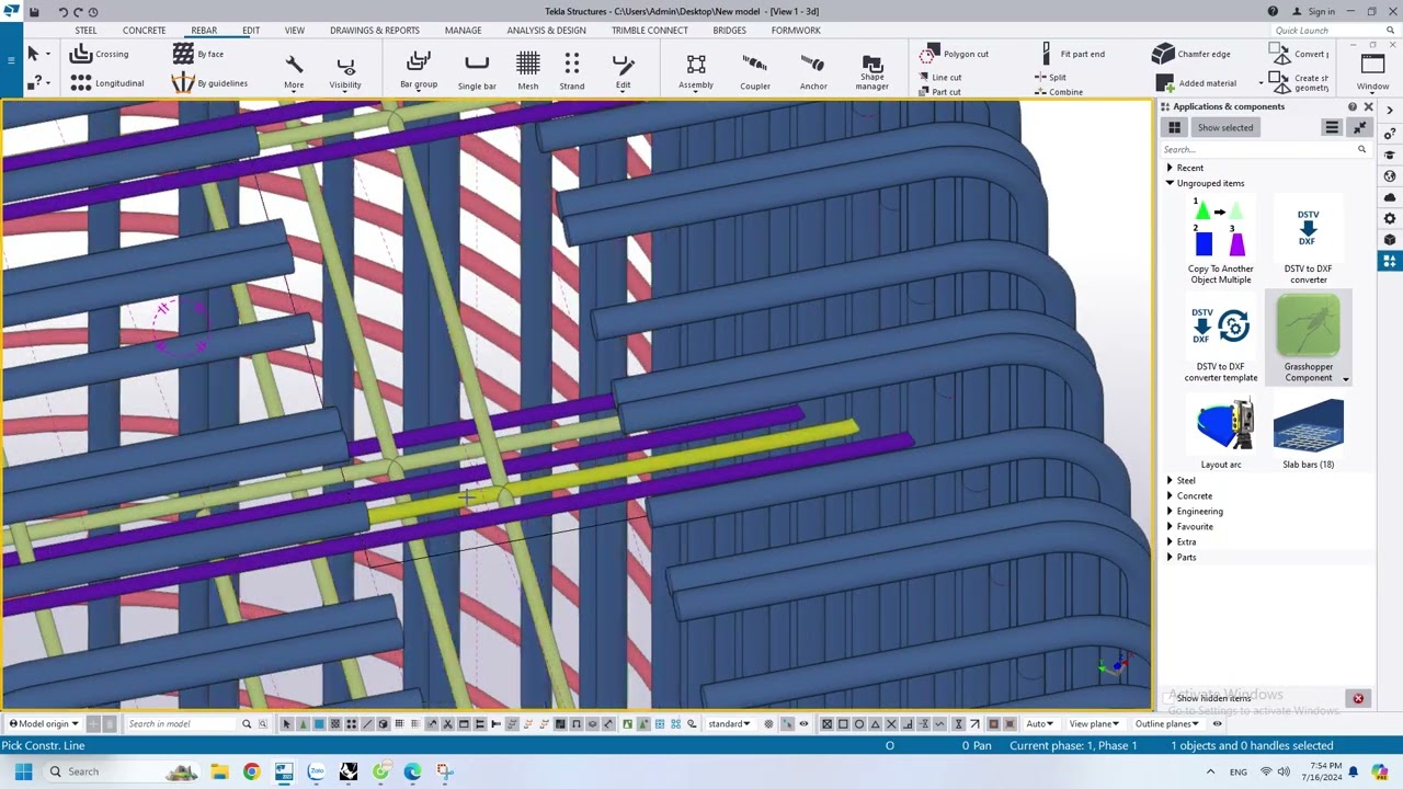 BIM For Bridge: Efficient and Simple Bridge Pier Modeling