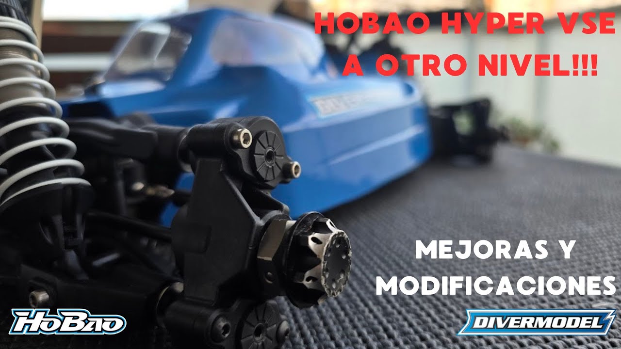 🏁 Transformando el Hobao Hyper VSE: Mejoras y Modificaciones Clave