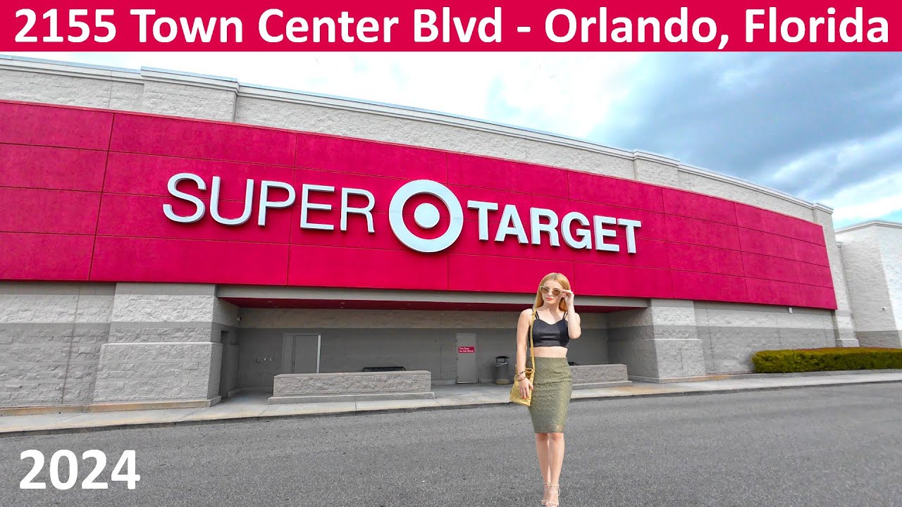 Target in Orlando Florida at 2155 Town Center Blvd - Shopping Super Target Store 1790