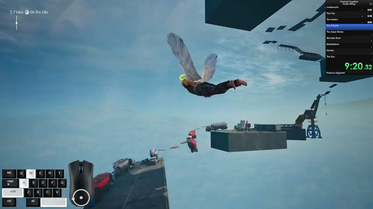 Chained Together Solo Wings% 20:56 (First Successful Carriage Skip)