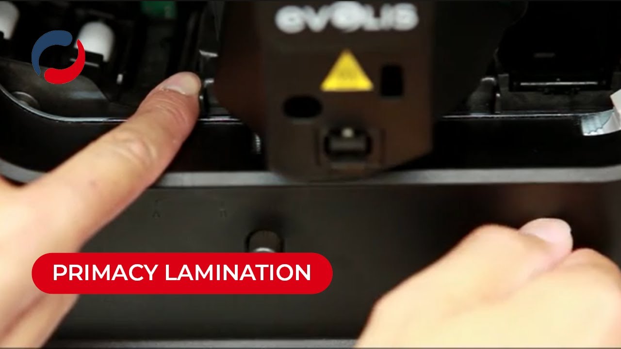 Evolis Primacy Lamination | Использование выравнивателя