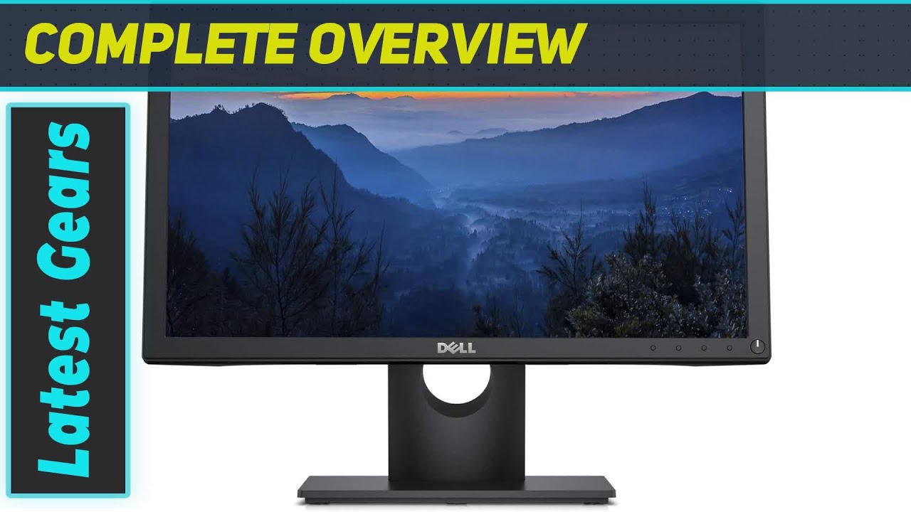 Обзор монитора Dell E1916H 18,5 дюйма