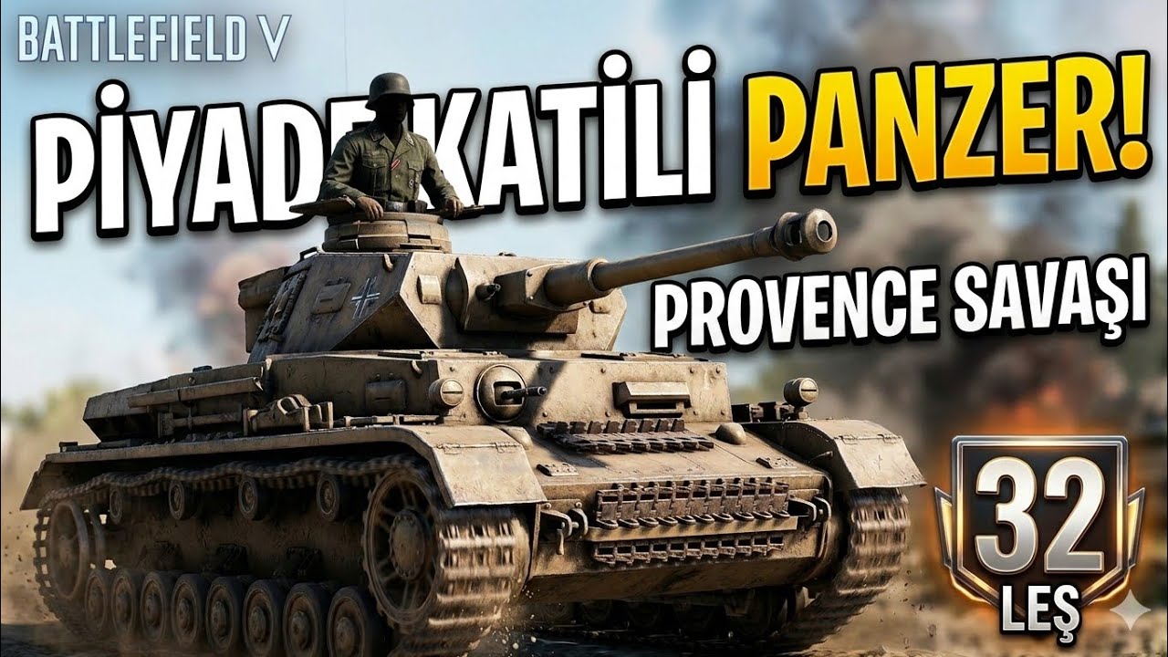 PİYADE KATİLİ PANZER IV! (32 kill) | Battlefield V 
