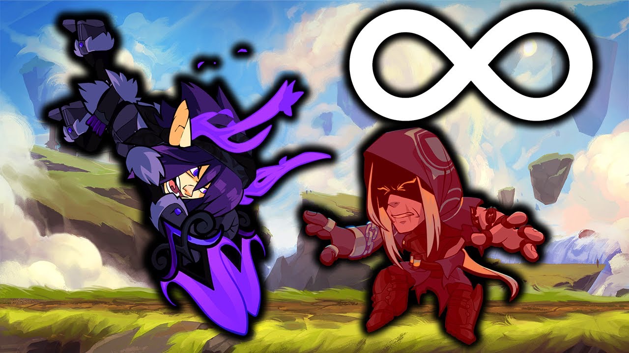 Как сделать бесконечное комбо Катара (Катар Хаф-Пайп) в Brawlhalla