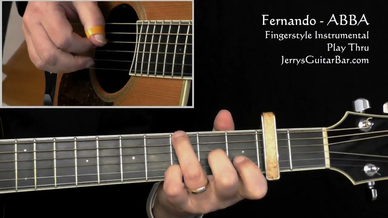 ABBA Fernando | Fingerstyle Guitar Play Thru
