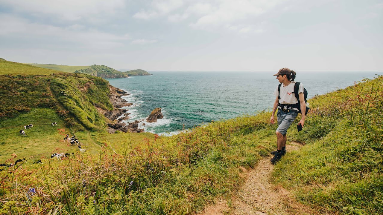 Cornwall South West Coast Path Hike (Panare to Gribbin Head)