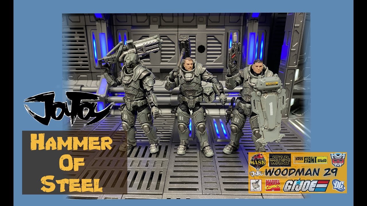 Joy Toy 1:18 Interstellar Trooper HAMMER OF STEEL set (Battle for the Stars)