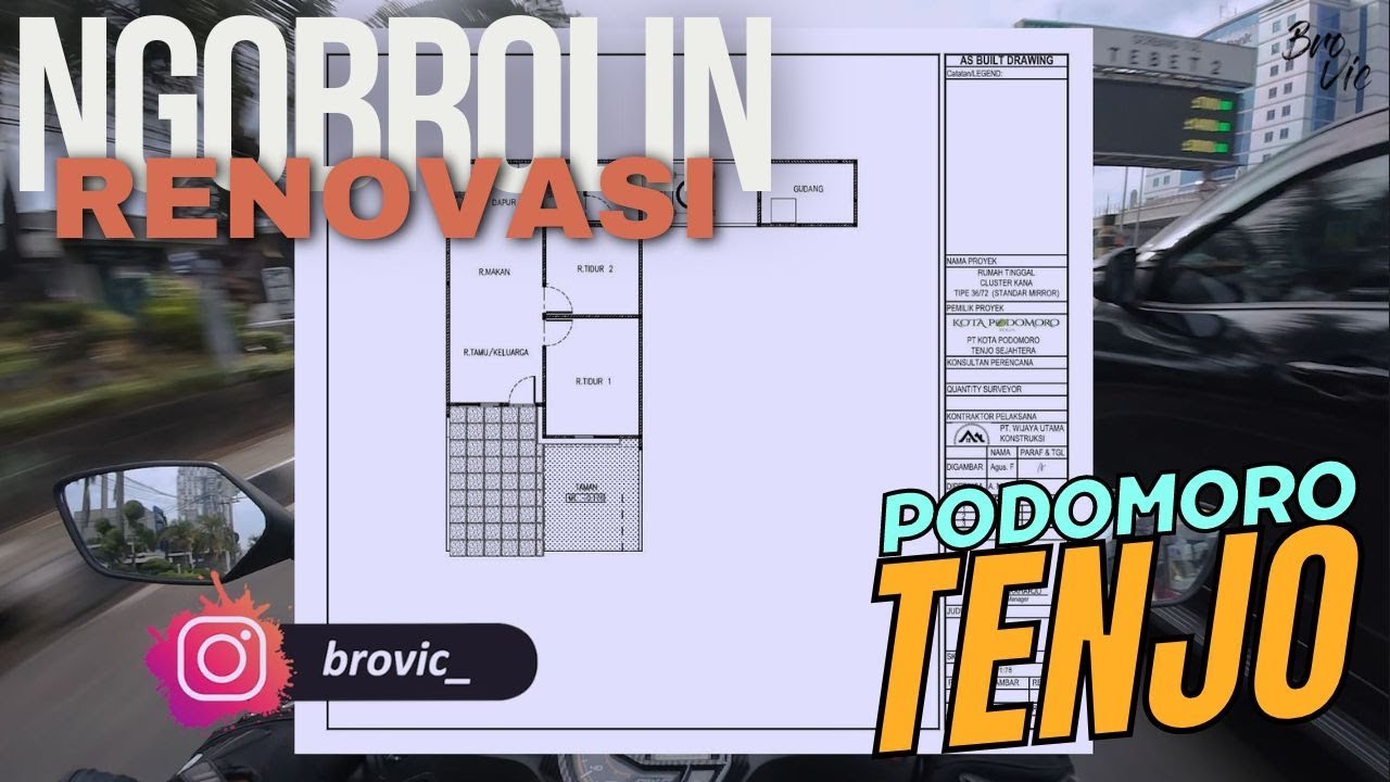 Ngomongin Soal Renovasi Podomoro Tenjo