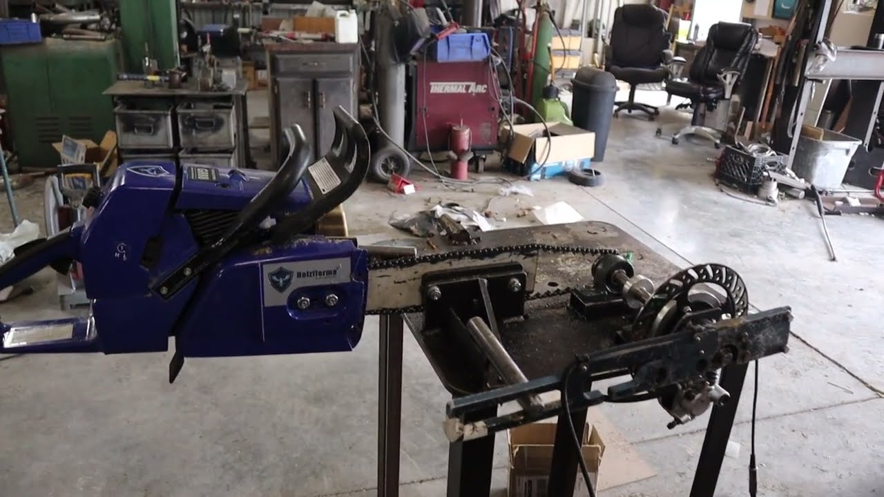 Part 1 Farmertec G888 On the Dyno Stock with 8.1hp Stihl ms880 Chainsaw clone 088