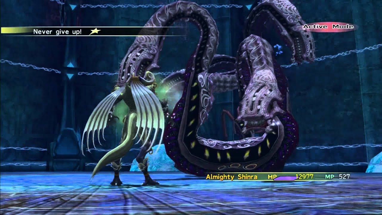 Almighty Shinra Vs Major Numerus - Final Fantasy X-2 Remastered