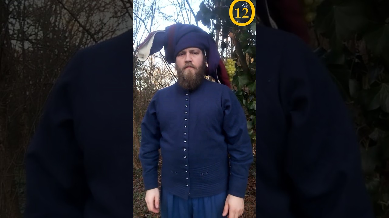 12 options to wear a medieval gugel Part II #medieval #fashion