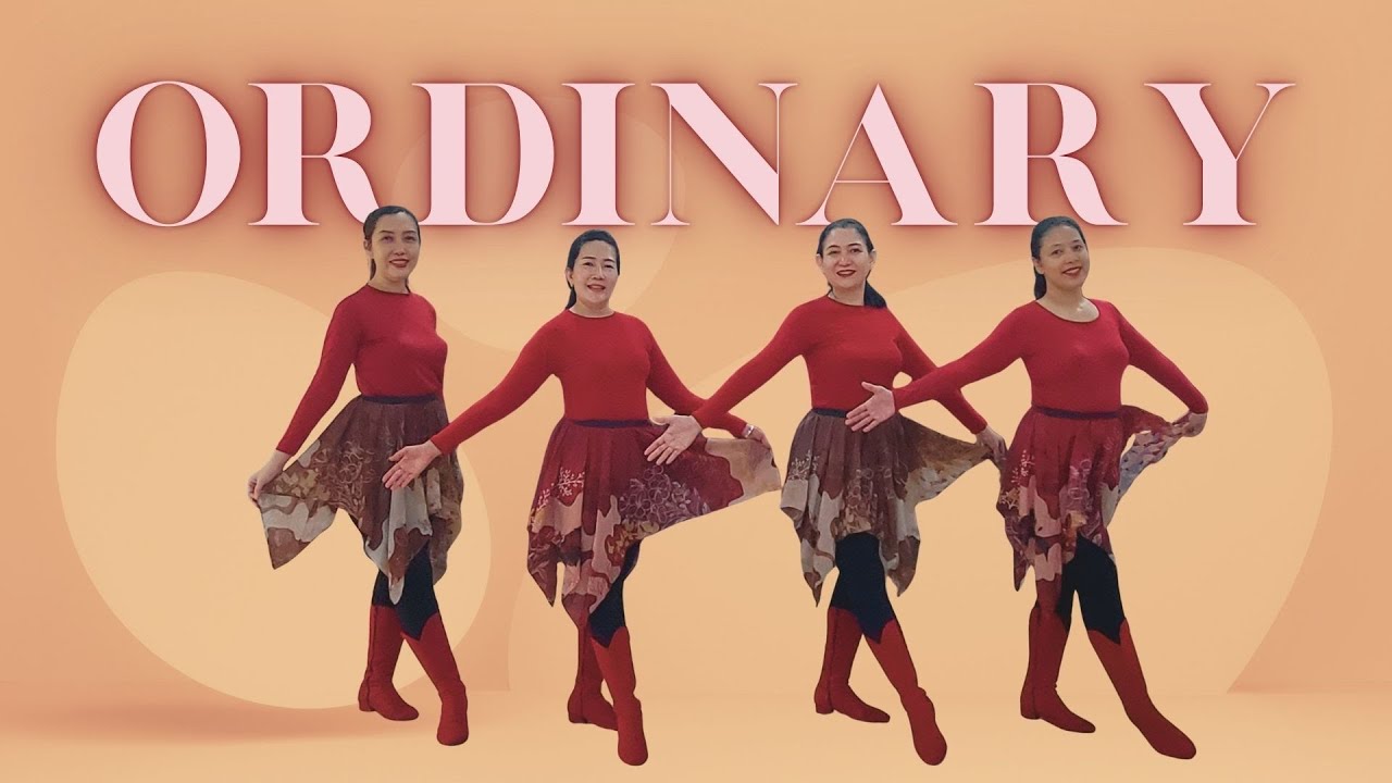 Ordinary - Line Dance - Gregory Danvoie (BEL) & Amanda Rizzello (FR) - May 2025