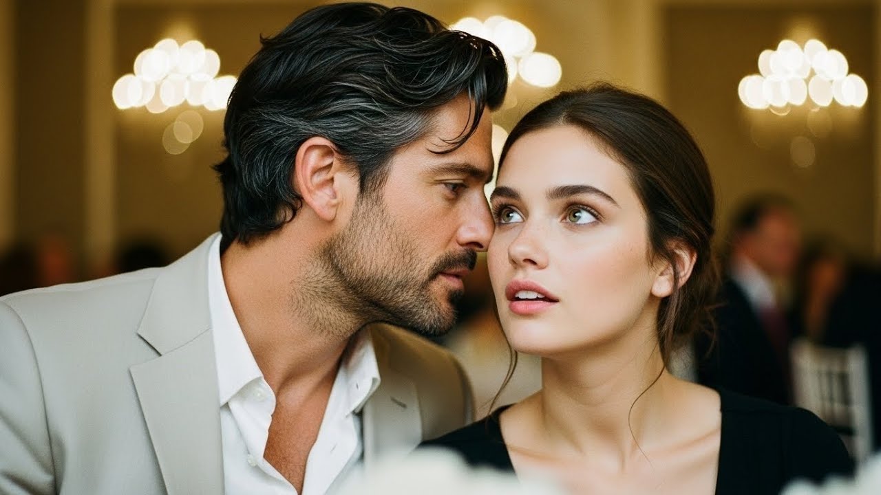 She Sat Alone At A Wedding, Until The Millionaire Whispered Pretend You Are With Me.