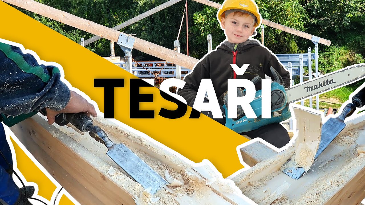 Geniální nápad/tesař co dlabe dřevo zbíječkou/proč měli firmy strach z naší vazby ??? /byl to oříšek