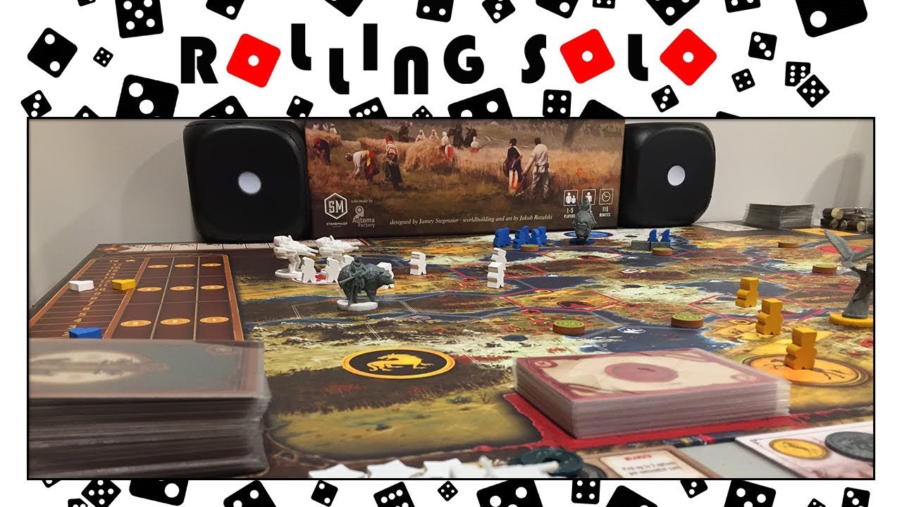 Scythe | Solo Playthrough | How To Play | Solo Automa | Part #2