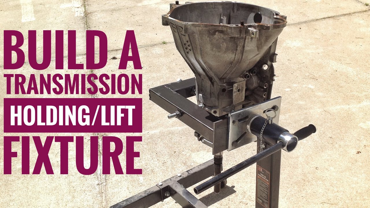 Automatic Transmission Lifting and Holding Fixture DIY