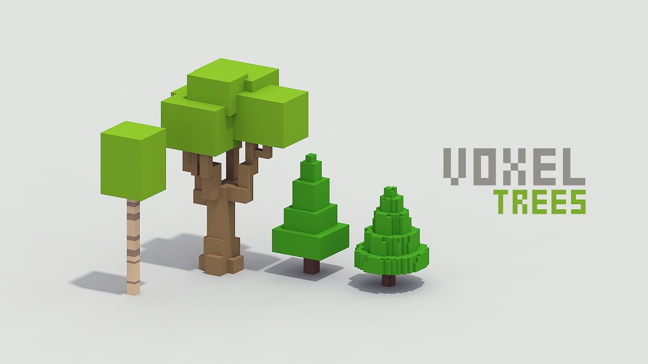 MagicaVoxel Trees Tutorial