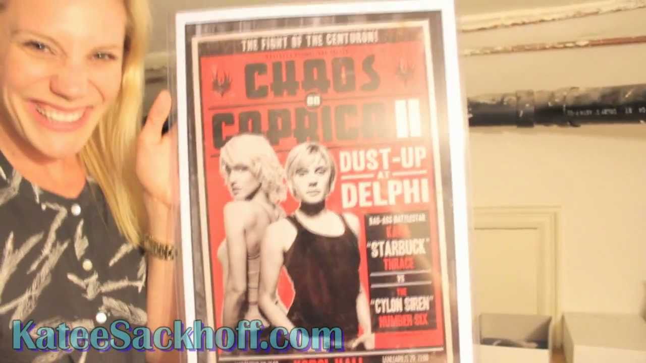 Katee Sackhoff - At Home Video Blog
