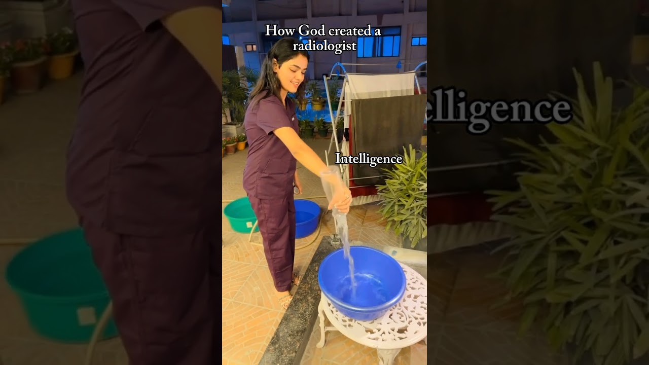 How god created a Radiologist 😃🤟