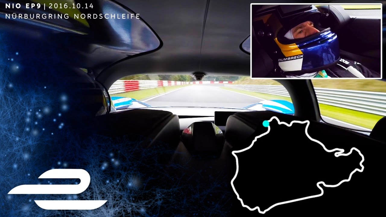 NIO EP9 Electric Supercar Smashes N&uuml;rburgring EV Lap Record &ndash; Full Onboard &ndash; 07:05:12