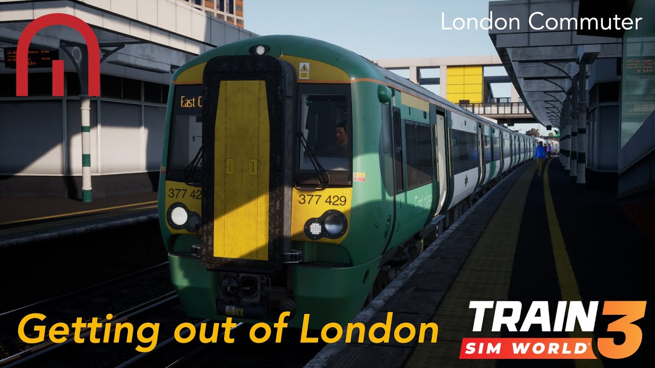 Train Sim World 3 - Getting Out of London - Class 377 - Brighton Mainline, London Commuter