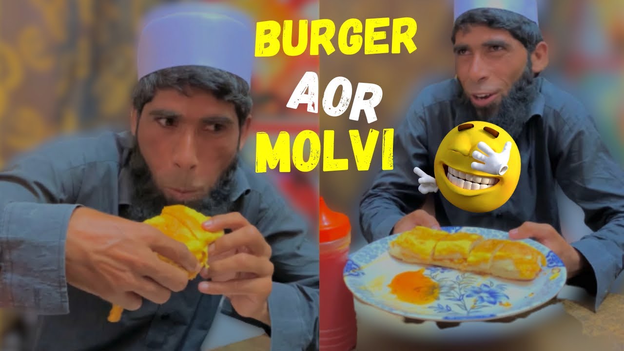 Burger 🍔 Molvi Ne Game Kr Di😂🤣