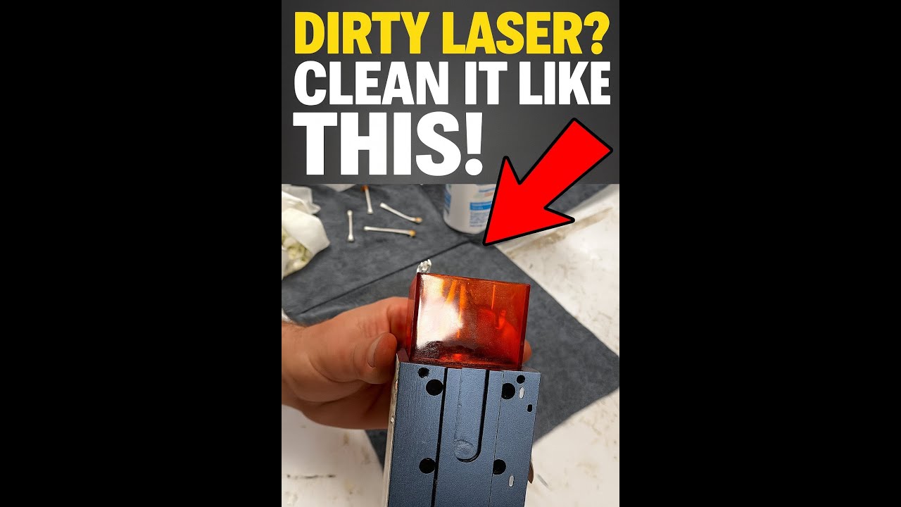 How to Clean Your xTool D1 Laser the Right Way | Remove Soot, Residue & Build-Up Fast