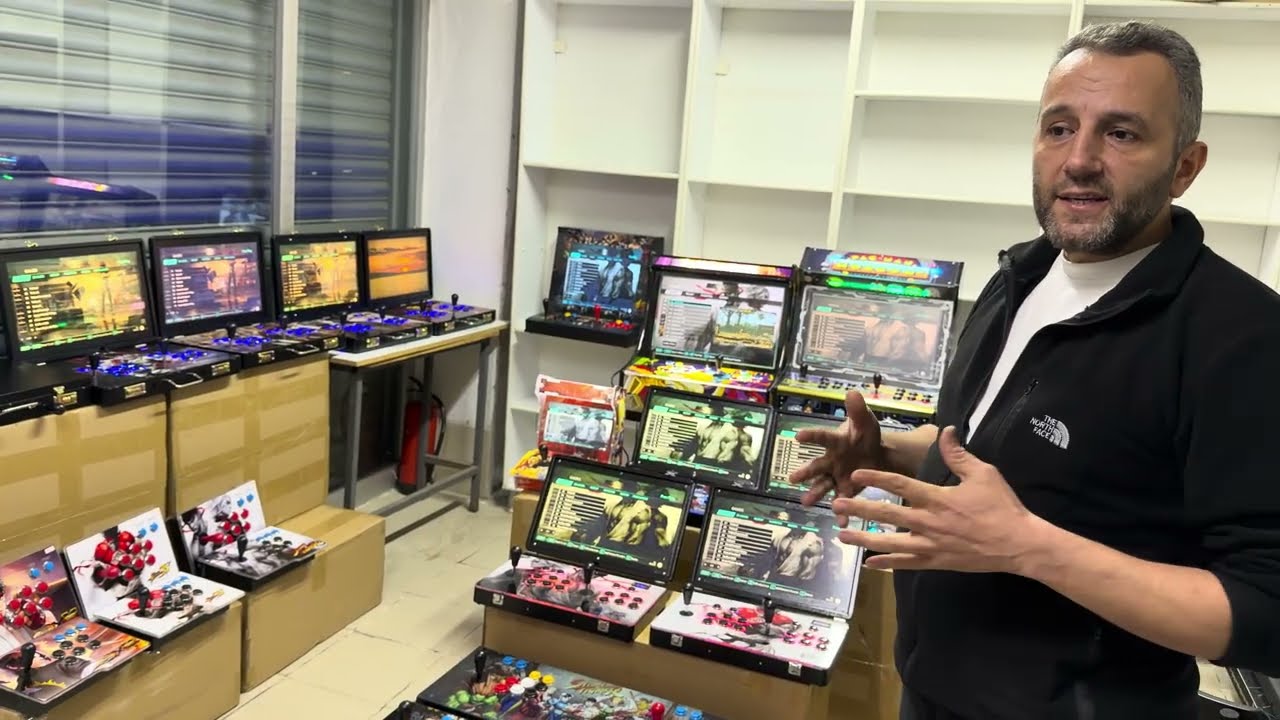YENİ ÇEŞİT ATARİLER VE MAĞAZAMIZ  #retroatari #streetfighter #fightcade