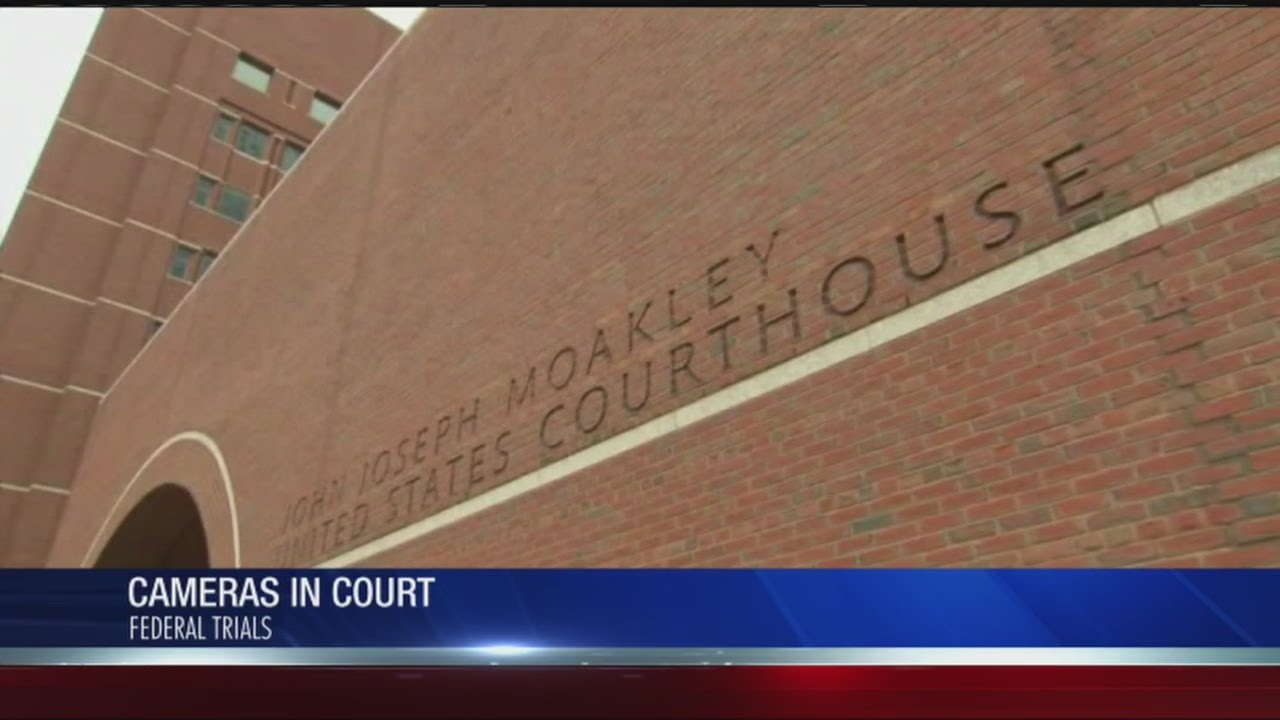 Cameras inside federal court house