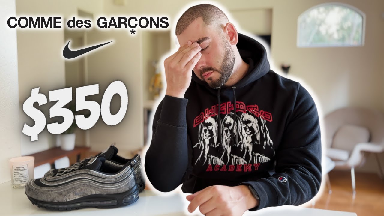 A Nike x Comme des Garçons Air Max 97 for $350?! Worth it?