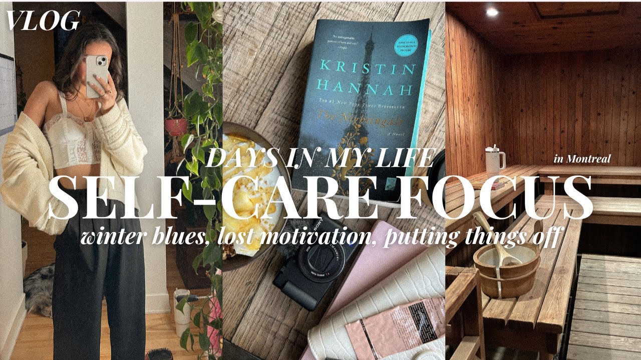 WEEKLY VLOG: SELF-CARE FOR MENTAL HEALTH | Opening Up, Toxic Productivity, + Daily Self-Care 💖