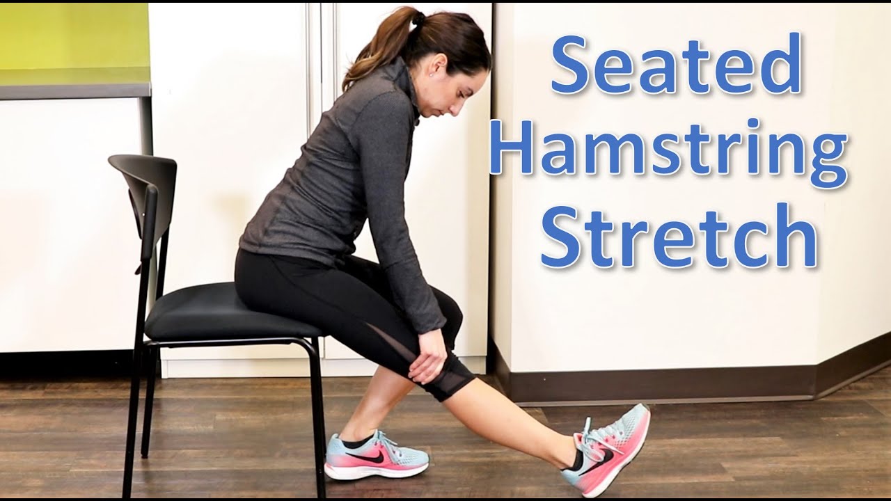 Hamstring Stretch in Sitting | Osteoarthritis Physiotherapy